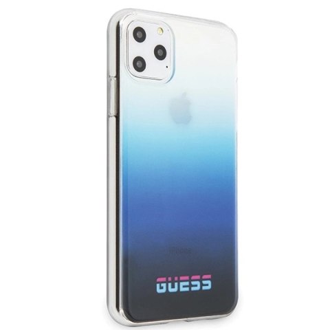 Etui Guess California na iPhone 11 Pro - niebieskie Etui Guess California na iPhone 11 Pro - niebieskie