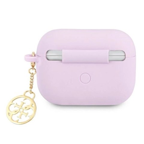 Etui Guess Charm 4G Collection na AirPods Pro - fioletowe Etui Guess Charm 4G Collection na AirPods Pro - fioletowe