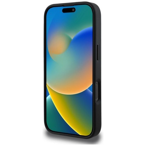 Etui Guess Grained Big 4G Logo Small Classic Logo na iPhone 16 Pro - czarne Etui Guess Grained Big 4G Logo Small Classic Logo na iPhone 16 Pro - czarne