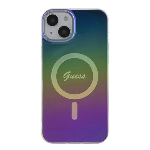 Etui Guess IML Iridescent MagSafe na iPhone 15 Plus / 14 Plus 6.7" - multikolor Etui Guess IML Iridescent MagSafe na iPhone 15 Plus / 14 Plus 6.7" - multikolor