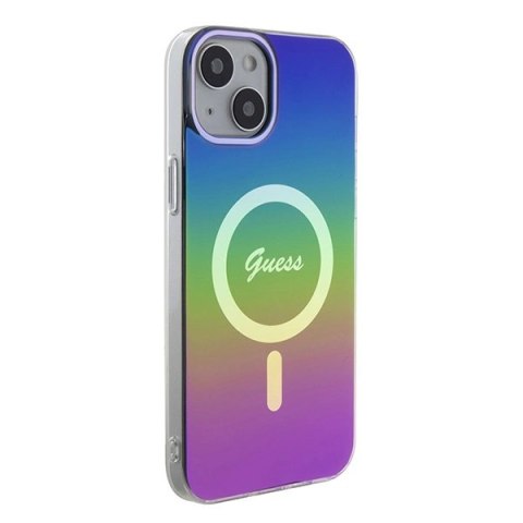 Etui Guess IML Iridescent MagSafe na iPhone 15 Plus / 14 Plus 6.7" - multikolor Etui Guess IML Iridescent MagSafe na iPhone 15 Plus / 14 Plus 6.7" - multikolor