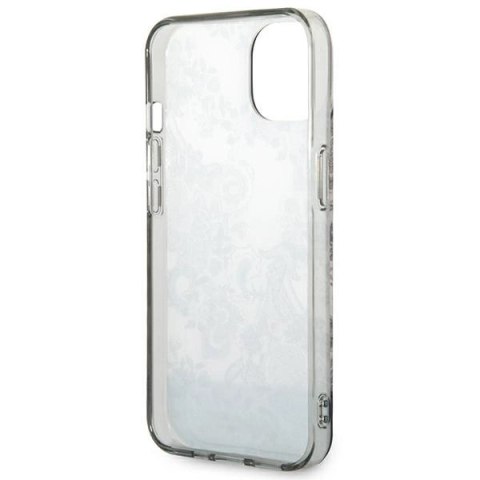 Etui Guess Porcelain Collection na iPhone 14 / 15 / 13 6.1" - szare