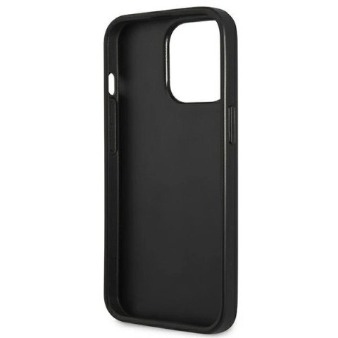 Etui Guess Saffiano 4G Small Metal Logo na iPhone 13 Pro / 13 6,1" - czarne Etui Guess Saffiano 4G Small Metal Logo na iPhone 13 Pro / 13 6,1" - czarne