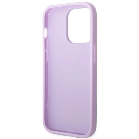 Etui Guess Saffiano Strap na iPhone 14 Pro Max 6,7" - fioletowe