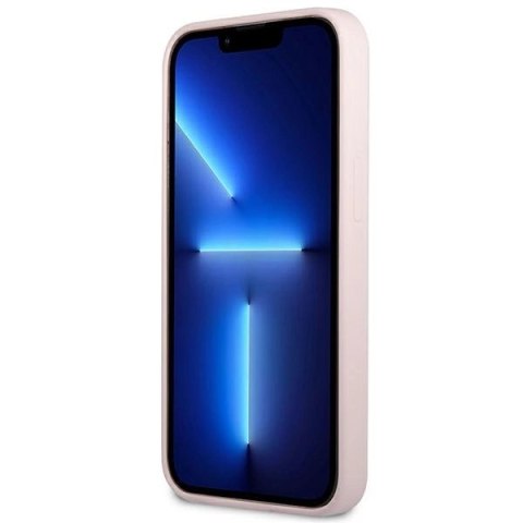 Etui Guess Silicone Triangle na iPhone 13 Pro / 13 6,1" - fioletowe Etui Guess Silicone Triangle na iPhone 13 Pro / 13 6,1" - fioletowe