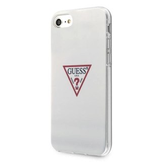 Etui Guess Triangle Collection na iPhone 7 / 8 / SE 2020 / SE 2022 - białe