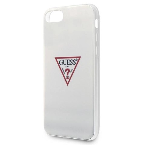 Etui Guess Triangle Collection na iPhone 7 / 8 / SE 2020 / SE 2022 - białe Etui Guess Triangle Collection na iPhone 7 / 8 / SE 2020 / SE 2022 - białe