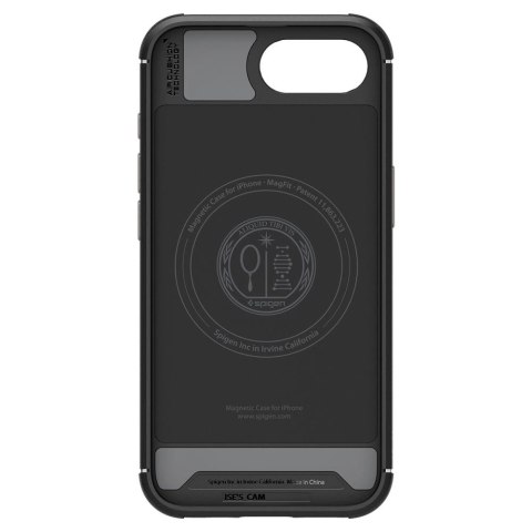 Etui Spigen Core Armor MagSafe na iPhone 16e - czarne