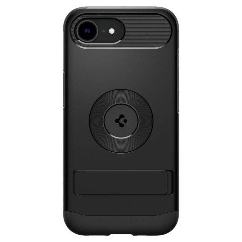 Etui Spigen Slim Armor MagSafe na iPhone 16e - czarne Etui Spigen Slim Armor MagSafe na iPhone 16e - czarne