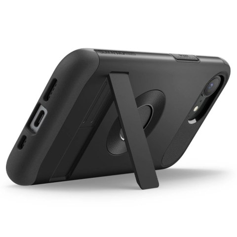 Etui Spigen Slim Armor MagSafe na iPhone 16e - czarne Etui Spigen Slim Armor MagSafe na iPhone 16e - czarne