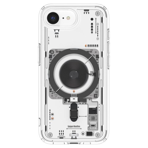 Etui Spigen Ultra Hybrid MagSafe na iPhone 16e Neo One - przezroczyste
