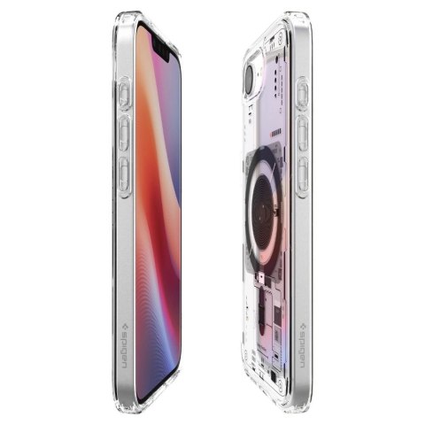 Etui Spigen Ultra Hybrid MagSafe na iPhone 16e Neo One - przezroczyste