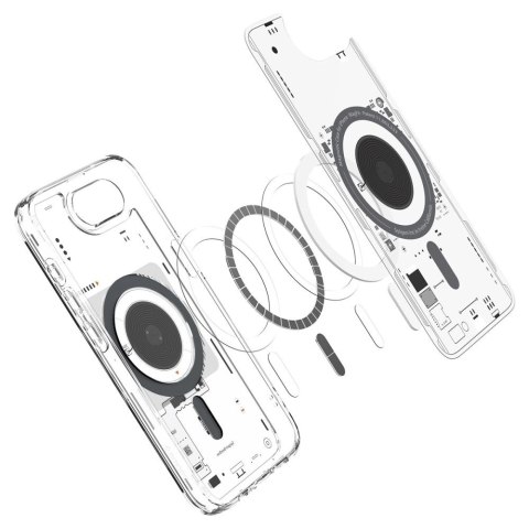 Etui Spigen Ultra Hybrid MagSafe na iPhone 16e Neo One - przezroczyste