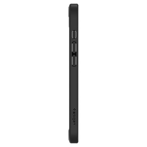 Etui Spigen Ultra Hybrid MagSafe na iPhone 16e - czarne, półprzezroczyste