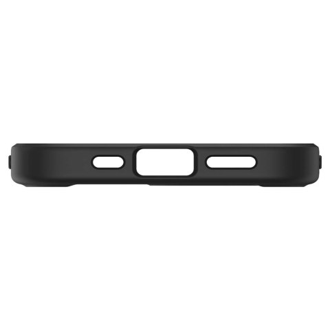 Etui Spigen Ultra Hybrid MagSafe na iPhone 16e - czarne, półprzezroczyste