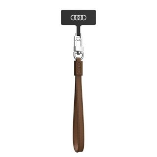 Smycz Audi Crossbody Leather uniwersalna 28cm x 10mm - brązowa