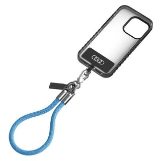 Smycz Audi Crossbody uniwersalna 28cm x 8mm - niebieska