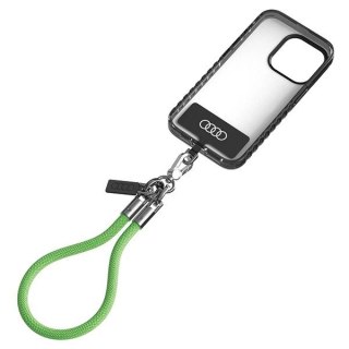 Smycz Audi Crossbody uniwersalna 28cm x 8mm - zielona