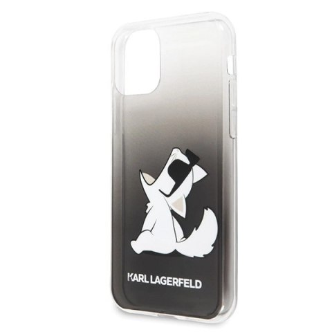 Etui Karl Lagerfeld Choupette Fun na iPhone 11 Pro Max - czarne