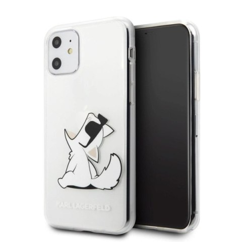 Etui Karl Lagerfeld Choupette Fun na iPhone 11 / Xr - przezroczyste Etui Karl Lagerfeld Choupette Fun na iPhone 11 / Xr - przezroczyste