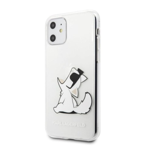 Etui Karl Lagerfeld Choupette Fun na iPhone 11 / Xr - przezroczyste Etui Karl Lagerfeld Choupette Fun na iPhone 11 / Xr - przezroczyste