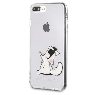 Etui Karl Lagerfeld Choupette Fun na iPhone 7 / 8 Plus - przezroczyste