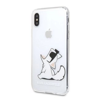 Etui Karl Lagerfeld Choupette Fun na iPhone X / Xs - przezroczyste
