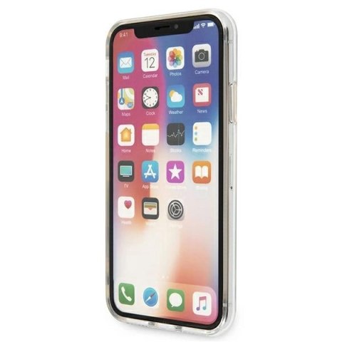 Etui Karl Lagerfeld Karl & Choupette na iPhone X / Xs - przezroczyste