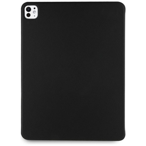 Etui Karl Lagerfeld Saffiano Magnetic Karl & Choupette na iPad Pro 13" 2024 Book Cover - czarne
