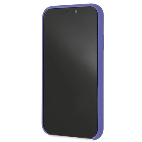 Etui Karl Lagerfeld Silicone na iPhone Xr - fioletowe