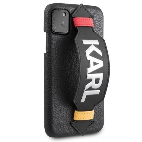 Etui Karl Lagerfeld Strap na iPhone 11 Pro 5,8" - czarne