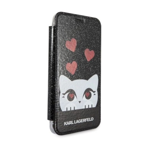 Etui Karl Lagerfeld Valentine na iPhone X / Xs - czarne