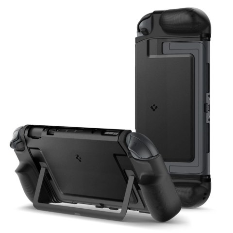 Etui Spigen Dual Grip na Nintendo Switch 2 - czarne Etui Spigen Dual Grip na Nintendo Switch 2 - czarne
