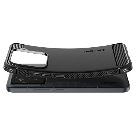 Etui Spigen Rugged Armor na Xiaomi 15 - czarny mat Etui Spigen Rugged Armor na Xiaomi 15 - czarny mat