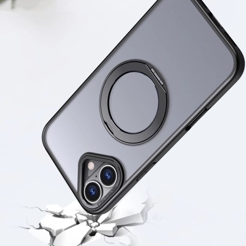 Etui Tech-Protect MagRing MagSafe na iPhone 16e - czarny mat