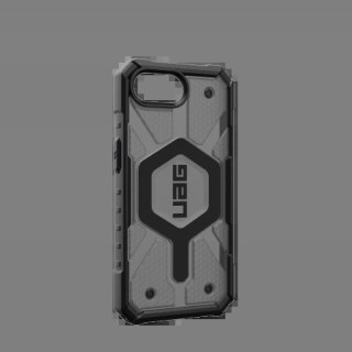 Etui UAG Pathfinder Clear MagSafe na iPhone 16e - szaro-czarne