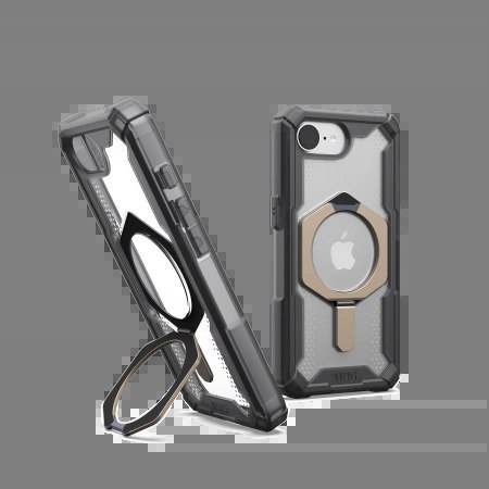 Etui UAG Plasma XTE MagSafe na iPhone 16e - przezroczysto-szare