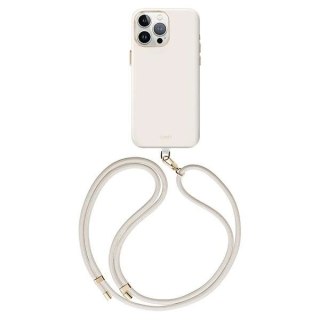 Etui UNIQ Coehl Creme MagSafe na iPhone 15 Pro Max 6.7" - beżowe