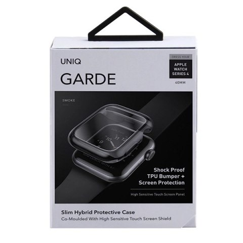 Etui UNIQ Garde na Apple Watch 40 mm - szare