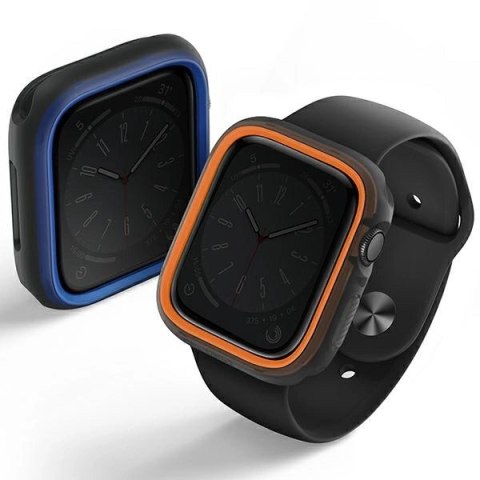 Etui UNIQ Moduo na Apple Watch 45 / 44 mm pomarańczowy-niebieski Etui UNIQ Moduo na Apple Watch 45 / 44 mm pomarańczowy-niebieski