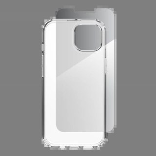 Etui ZAGG IF Defence Bundle na iPhone 16e (2025) / 15 / 14 / 13 - przezroczyste