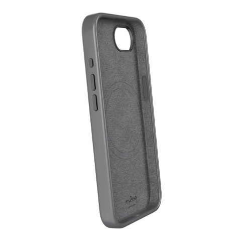 Etui silikonowe Puro Icon Mag Pro MagSafe do iPhone 16e - czarne