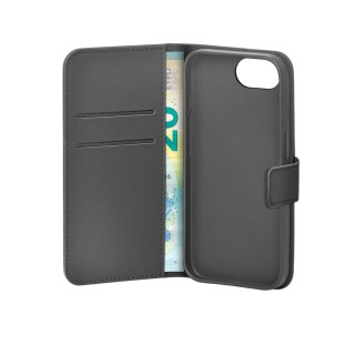 Etui z ekoskóry Puro Booklet Case z klapką i portfelem do iPhone 16e - czarne