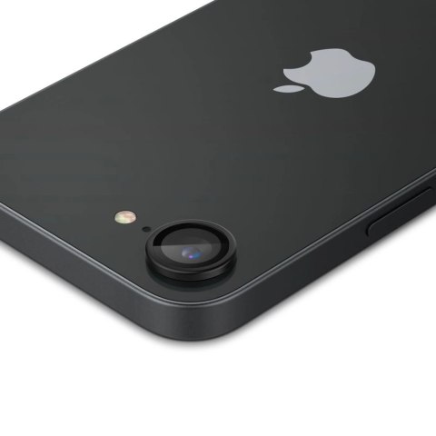 Osłona aparatu Spigen Optik Pro GLAS.TR "Ez Fit" 2-pack na iPhone 16e - czarna