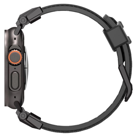 Pasek Spigen DuraPro Armor na Apple Watch 44 / 45 / 46 / 49 mm - czarny Pasek Spigen DuraPro Armor na Apple Watch 44 / 45 / 46 / 49 mm - czarny