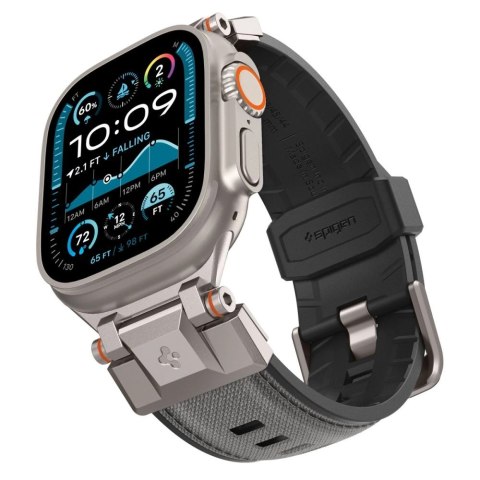 Pasek Spigen DuraPro Armor na Apple Watch 44 / 45 / 46 / 49 mm - szary