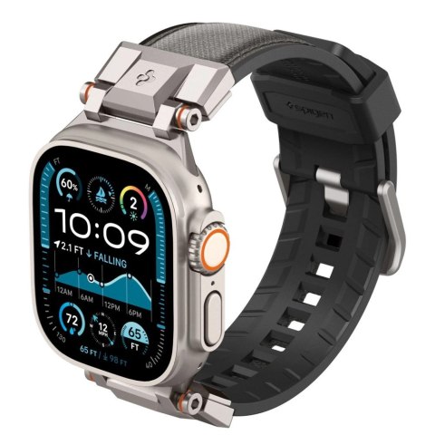 Pasek Spigen DuraPro Armor na Apple Watch 44 / 45 / 46 / 49 mm - szary