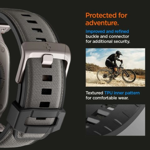 Pasek Spigen DuraPro Armor na Apple Watch 44 / 45 / 46 / 49 mm - szary