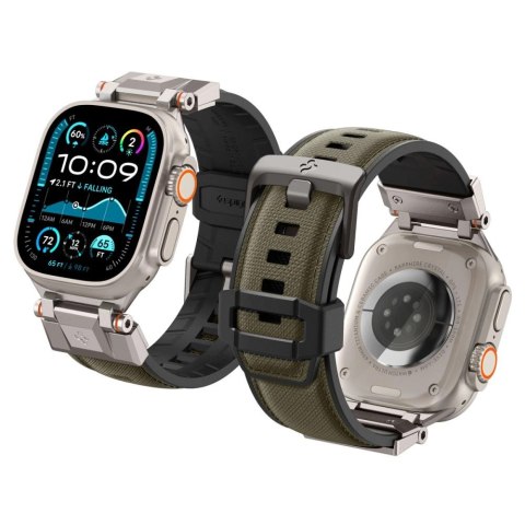Pasek Spigen DuraPro Armor na Apple Watch 44 / 45 / 46 / 49 mm - zielony Pasek Spigen DuraPro Armor na Apple Watch 44 / 45 / 46 / 49 mm - zielony