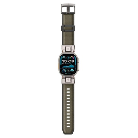 Pasek Spigen DuraPro Armor na Apple Watch 44 / 45 / 46 / 49 mm - zielony Pasek Spigen DuraPro Armor na Apple Watch 44 / 45 / 46 / 49 mm - zielony